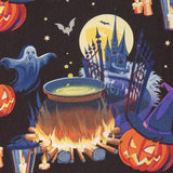 Halloween Popeline-Kürbisse - Ribes y Casals