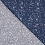 Popeline Hand Made Blue Denim - Ribes y Casals