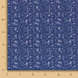 Popeline Hand Made Blue Denim - Ribes y Casals