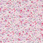 Glückliche Blumen Popeline Rosa - Ribes y Casals