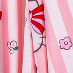 Hello Kitty Rosa Popeline - Ribes y Casals