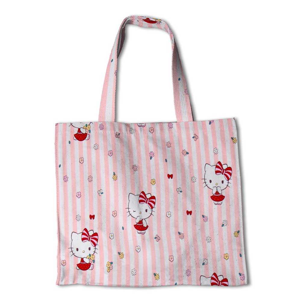 Hello Kitty Rosa Popeline - Ribes y Casals