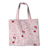 Hello Kitty Rosa Popeline - Ribes y Casals