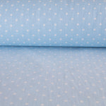 Kinder Popeline Polka Dots Blau - Ribes y Casals