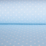 Kinder Popeline Polka Dots Blau - Ribes y Casals