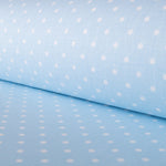 Kinder Popeline Polka Dots Blau - Ribes y Casals
