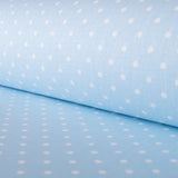 Kinder Popeline Polka Dots Blau - Ribes y Casals