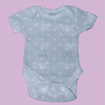 Kinder Popeline Polka Dots Blau - Ribes y Casals