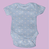 Kinder Popeline Polka Dots Blau - Ribes y Casals