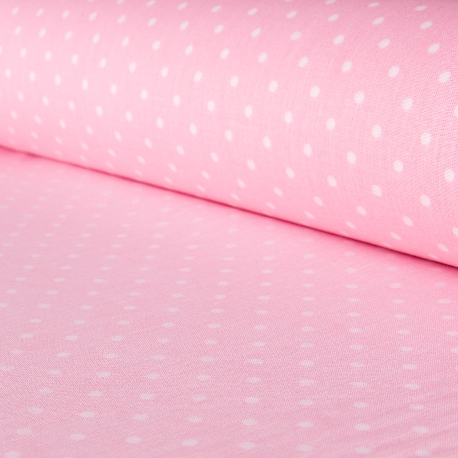 Kinder Popeline Rosa Polka Dots - Ribes y Casals