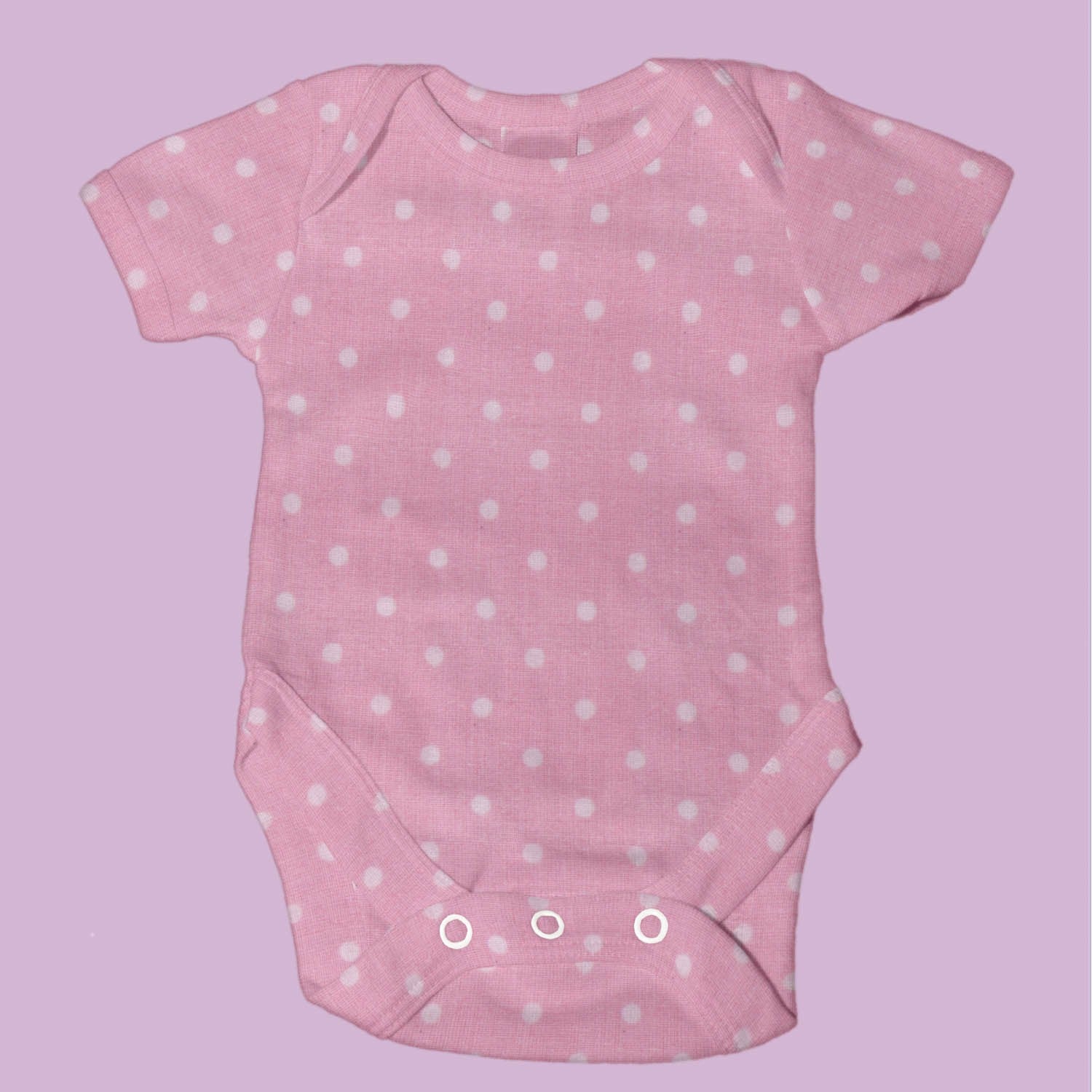 Kinder Popeline Rosa Polka Dots - Ribes y Casals