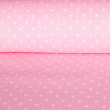 Kinder Popeline Rosa Polka Dots - Ribes y Casals