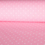 Kinder Popeline Rosa Polka Dots - Ribes y Casals