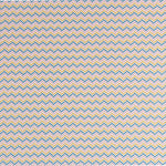 Kinder Popeline ZigZag Blau - Ribes y Casals