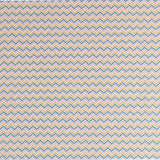 Kinder Popeline ZigZag Blau - Ribes y Casals