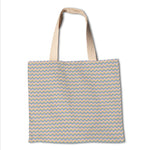 Kinder Popeline ZigZag Blau - Ribes y Casals
