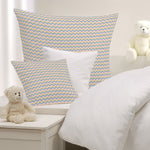 Kinder Popeline ZigZag Blau - Ribes y Casals