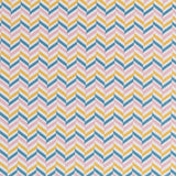 Kinder Popeline ZigZag Blau - Ribes y Casals
