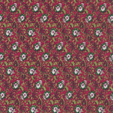 Liberty Poplin Roter Hintergrund - Ribes y Casals