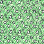 Liberty Poplin Grüner Hintergrund - Ribes y Casals