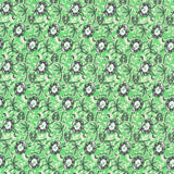 Liberty Poplin Grüner Hintergrund - Ribes y Casals