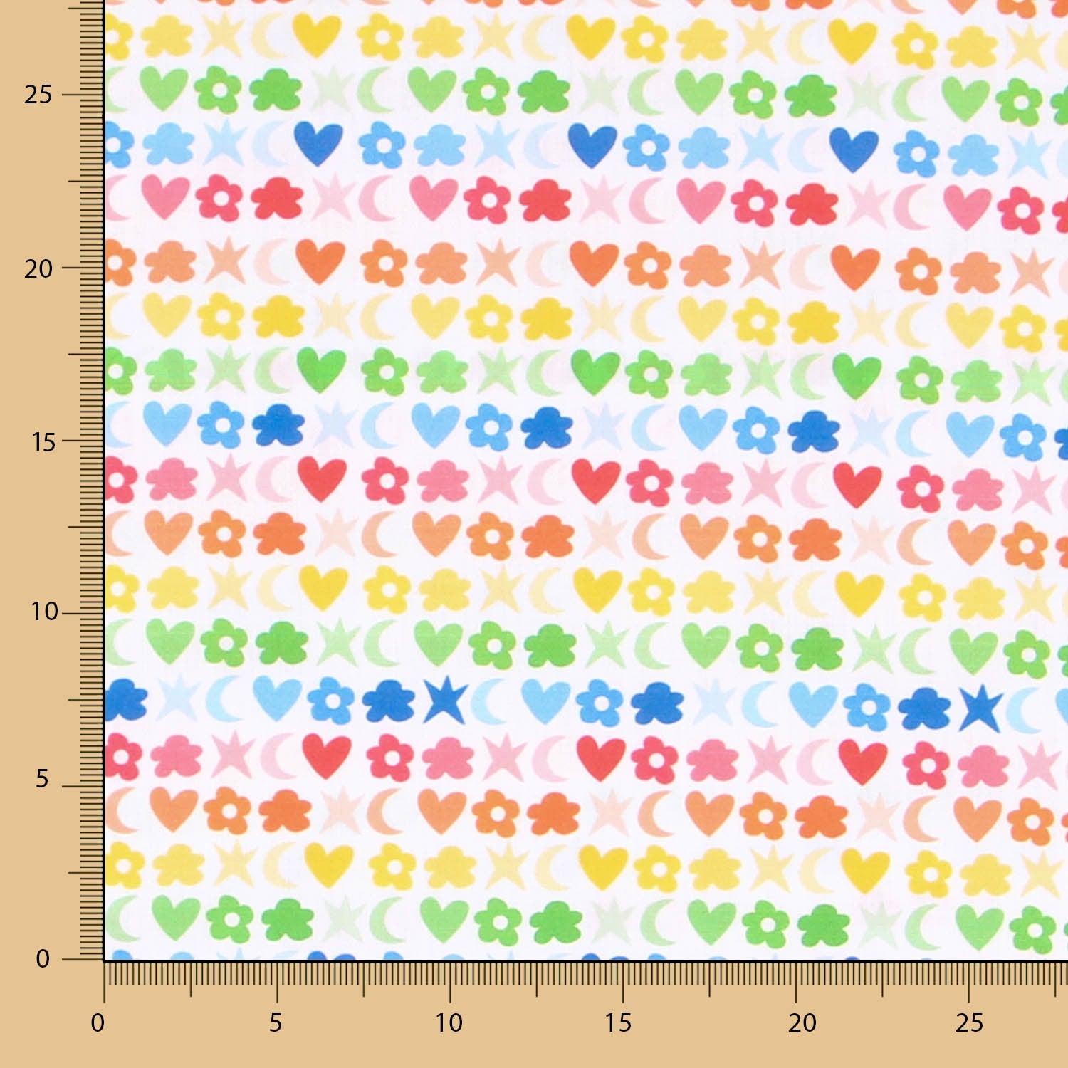 Liebe Multicolour Popeline - Ribes y Casals