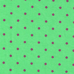 Fuchsia Wasser Polka Dot Popeline - Ribes y Casals