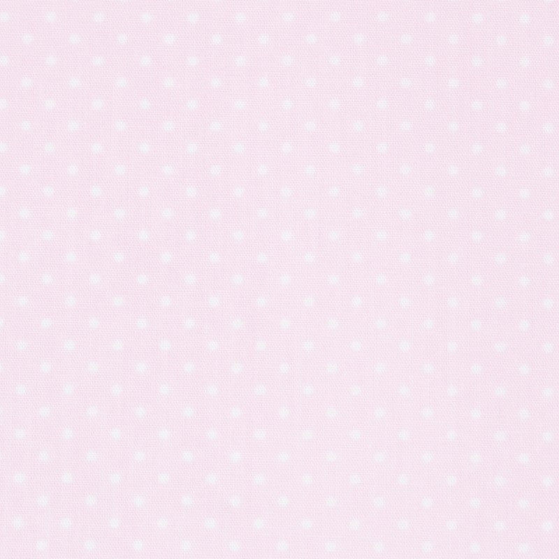 Popeline Polka Dot Nadel Rosa - Ribes y Casals