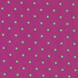 Wasser Fuchsia Polka Dot Popeline - Ribes y Casals