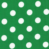 Popeline Dots Popeline Grün - Ribes y Casals