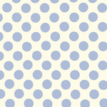Flamenco Polka Dots Popeline Hellblau 15mm - Ribes y Casals