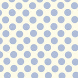 Flamenco Polka Dots Popeline Hellblau 15mm - Ribes y Casals