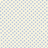 Flamenco Polka Dots Popeline Hellblau 7mm - Ribes y Casals
