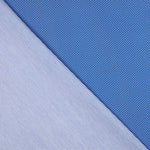 Flamenco Polka Dots Popeline Blau Hintergrund 2mm - Ribes y Casals