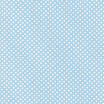 Flamenco Polka Dots Popeline Himmelblau Hintergrund 2mm - Ribes y Casals