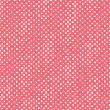 Flamenco Polka Dots Popeline Koralle Hintergrund 2mm - Ribes y Casals
