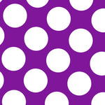 Flamenco Polka Dots Popeline Lila Hintergrund 60mm - Ribes y Casals