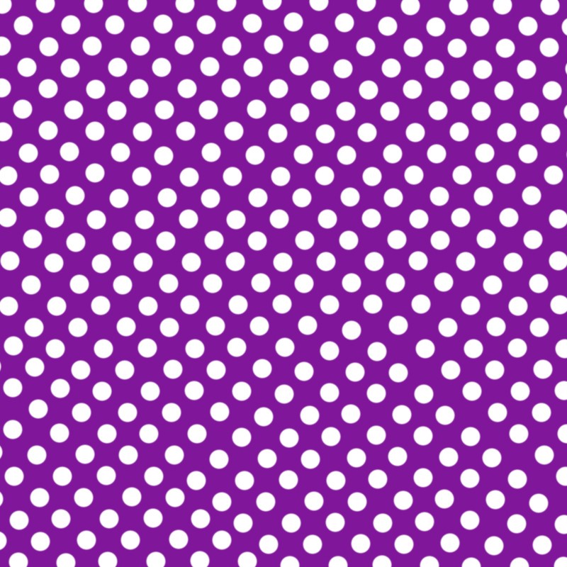 Flamenco Polka Dots Popeline Lila Hintergrund 7mm - Ribes y Casals