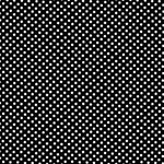 Flamenco Polka Dots Popeline Schwarzer Hintergrund 2mm - Ribes y Casals