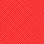 Flamenco Polka Dots Popeline Roter Hintergrund 2mm - Ribes y Casals