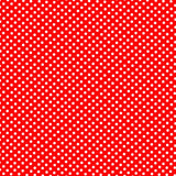 Flamenco Polka Dots Popeline Roter Hintergrund 2mm - Ribes y Casals