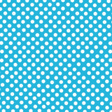 Flamenco Polka Dots Popeline Türkis Hintergrund 7mm - Ribes y Casals