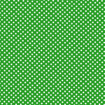 Flamenco Polka Dots Popeline Grüner Hintergrund 2mm - Ribes y Casals