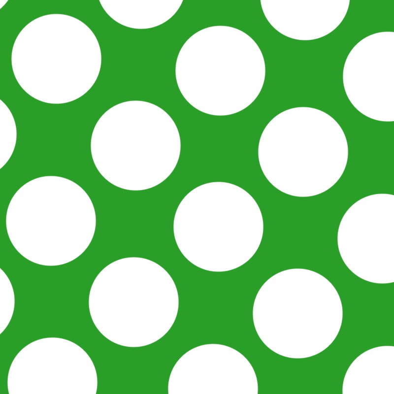 Flamenco Polka Dots Popeline Grüner Hintergrund 60mm - Ribes y Casals