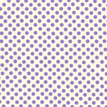 Fliederfarbene Flamenco-Polka-Dots Popeline 7mm - Ribes y Casals