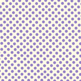 Fliederfarbene Flamenco-Polka-Dots Popeline 7mm - Ribes y Casals
