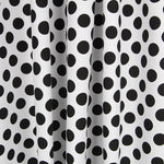 Flamenco Polka Dots Popeline Schwarz 15mm - Ribes y Casals