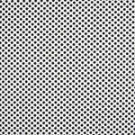 Flamenco Polka Dots Popeline Schwarz 15mm - Ribes y Casals