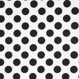 Flamenco Polka Dots Popeline Schwarz 15mm - Ribes y Casals
