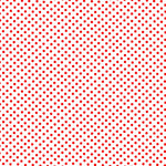 Flamenco Polka Dots Popeline Rot 2mm - Ribes y Casals